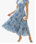Women's summer dress, ultra-long sleeve